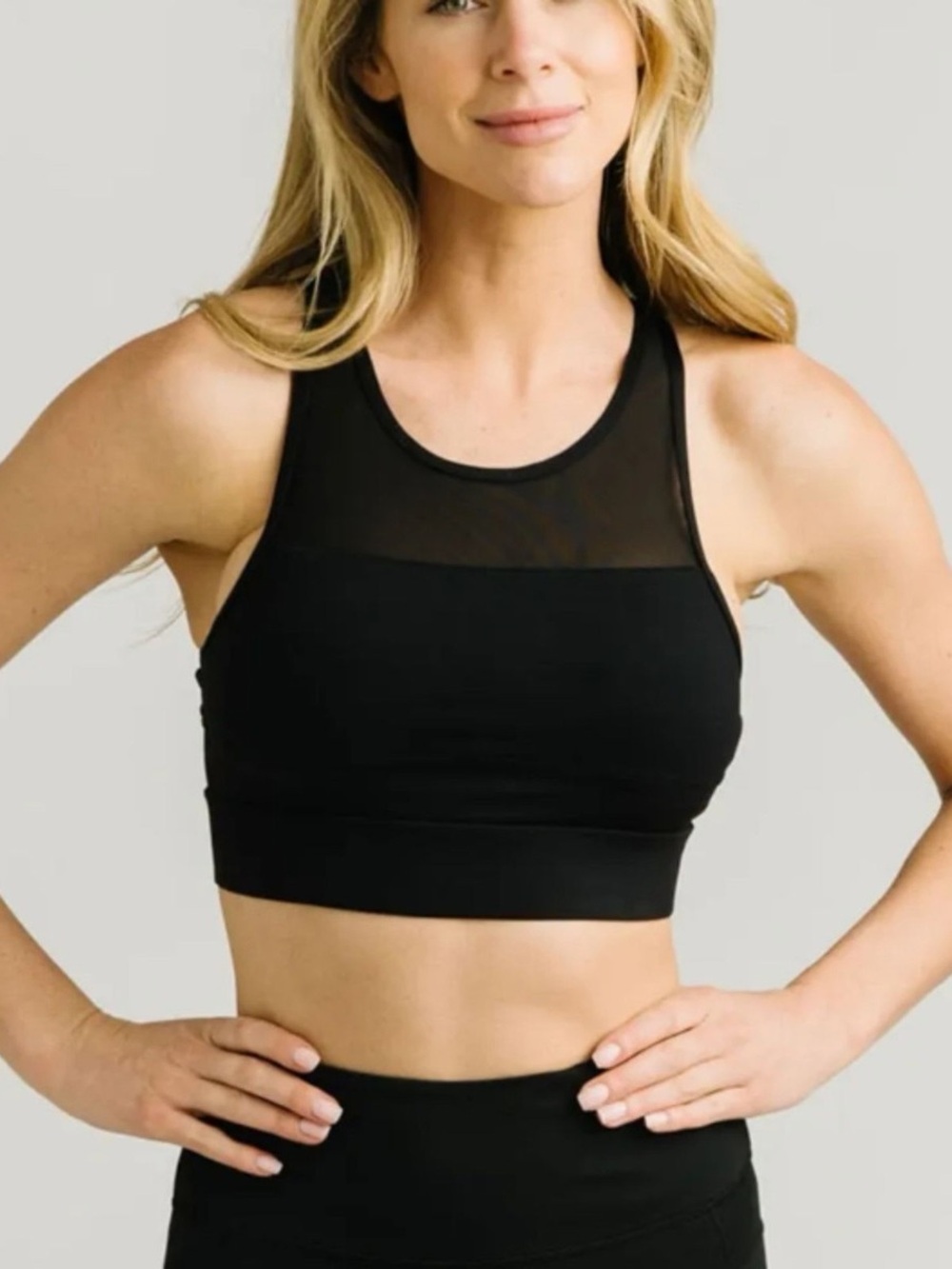 ZYIA Active Black All Star Sports Bra- Size XL